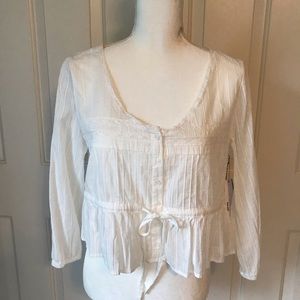 Garage Peplum Boho Style Top